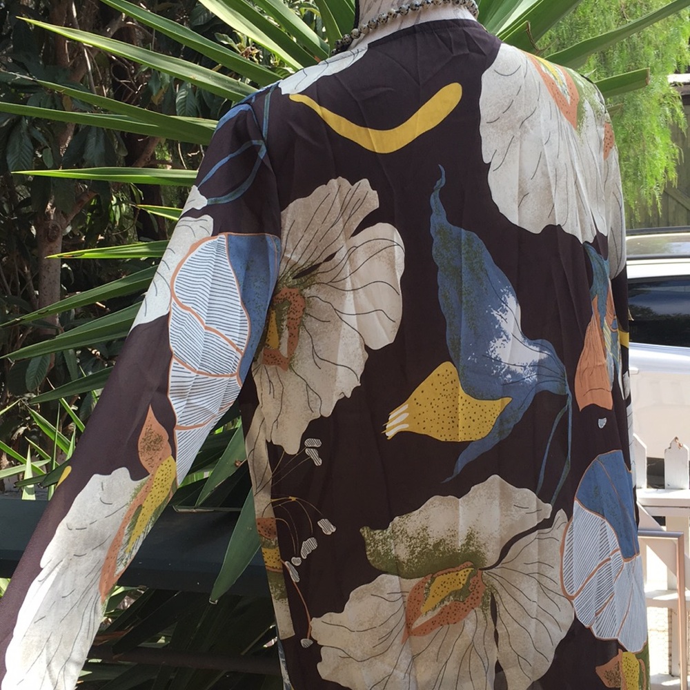 New! Floral K I M O N O - Picture 7 of 8